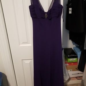 Purple dress